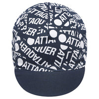 Attaquer - F*ck Yeah Sticker Cycling Cap - Navy