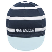 Attaquer - Stripe Logo Cycling Cap - Navy