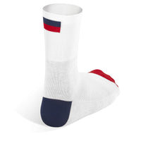 KIRSCHNER White Navy/Red Stripe