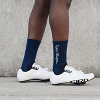 PEDAL MAFIA - Tech Socks NAVY & WHITE