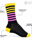 Cosmic Socks - Bumble Gum
