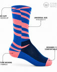 Cosmic Socks - Naked Blue