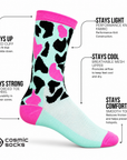 Cosmic Socks - Lusty Leopard