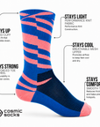 Cosmic Socks - Naked Blue