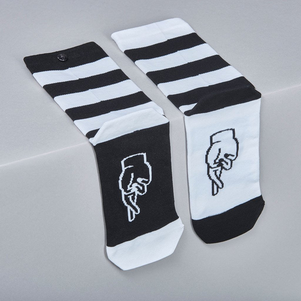 FINGERSCROSSED DESIGN - STRIPES BLOCK BLACK