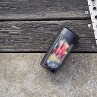 MOUS FITNESS Shaker Bottle Black