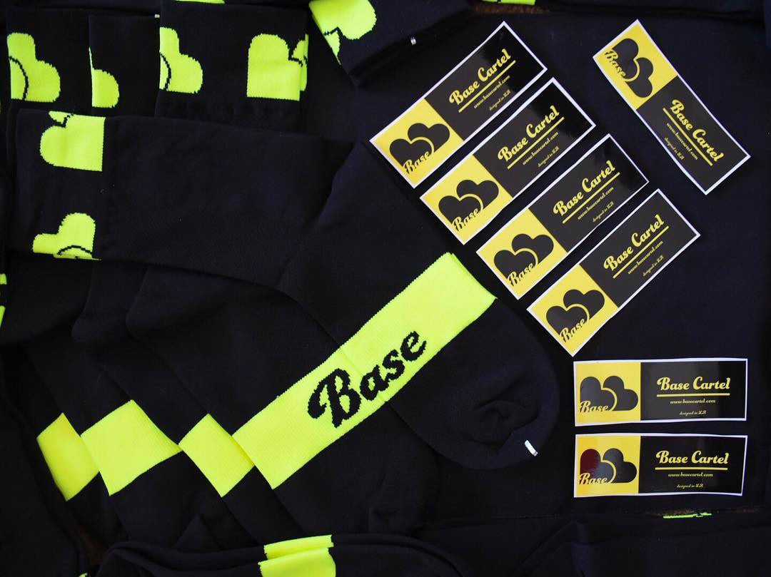 BASE CARTEL Wear Neon Socks