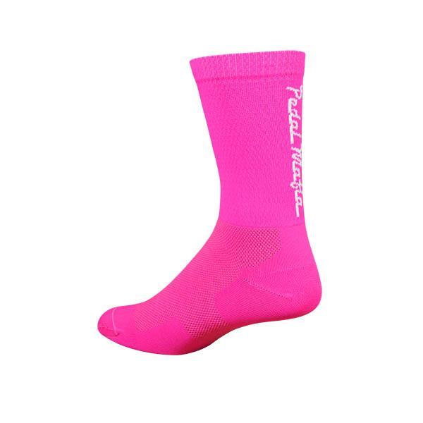 PEDAL MAFIA - Tech Mesh Socks BRIGHT PINK