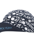 Attaquer - F*ck Yeah Sticker Cycling Cap - Navy