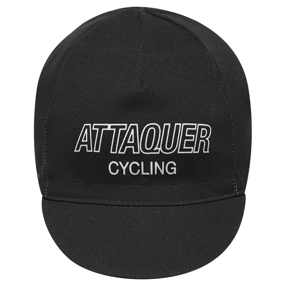 Attaquer - Outliner Logo Cycling Cap - Black