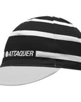 Attaquer - Stripe Logo Cycling Cap - Black