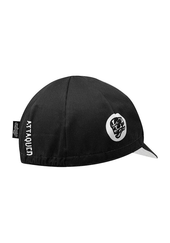 ATTAQUER F*CK YEAH Cycling Cap - BLACK / WHITE