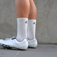 Lumiere Logo Socks - White