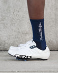 PEDAL MAFIA - Tech Socks NAVY & WHITE