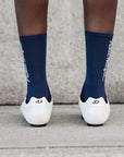PEDAL MAFIA - Tech Socks NAVY & WHITE