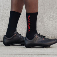 PEDAL MAFIA - Tech Socks BLACK & RED