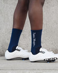 PEDAL MAFIA - Tech Socks NAVY & WHITE